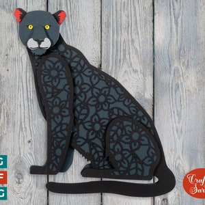 Puma SVG | 3D Puma Cat SVG