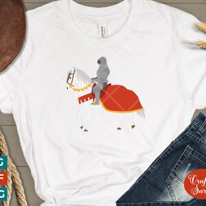 Knight SVG | Vinyl Layered Horseman Cutting File