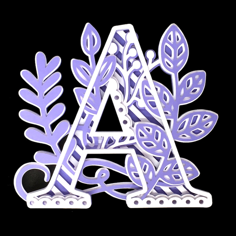 Download A-Z 3D Mandala Alphabet BUNDLE Full Alphabet SVG Files for ...