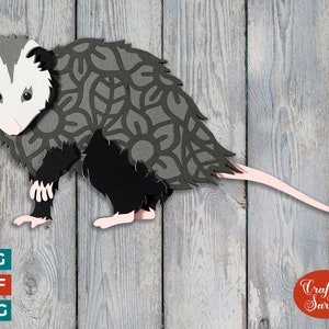 Opossum SVG | Layered Opossum Datei