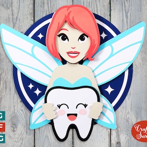Fada do Dente SVG | Fada do Dente 3D SVG