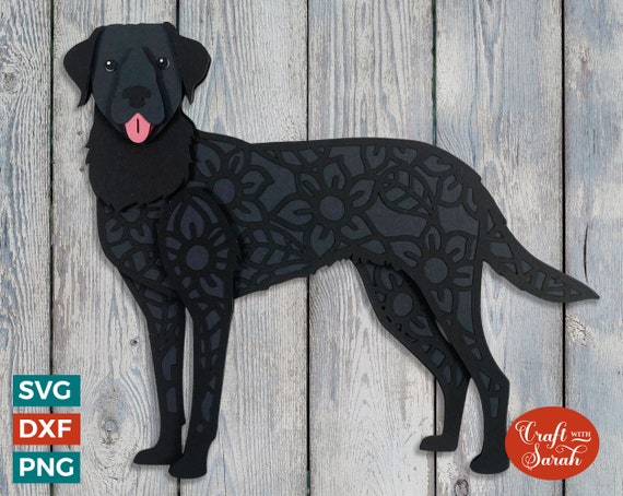 Labrador SVG Layered American Labrador Dog Cutting File - Etsy