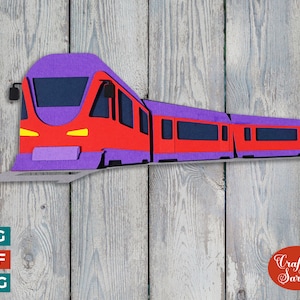 Tren SVG / Tren SVG en capas
