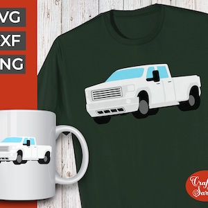 Pickup Truck SVG / Pickup Truck in vinile