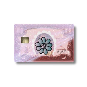 Calcomanía para tarjeta de crédito con el mensaje Iridescent Eternal Sunshine