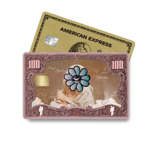 Calcomanía para tarjeta de crédito "Más feliz que nunca"