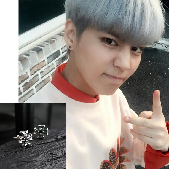 KPOP Bangtan Boys Album BTS JIMIN Stud Earrings Korean Mens Womens long 925  sterling silver Earring Fashion Jewelry | Bts earrings, Kpop earrings, Punk  accessories