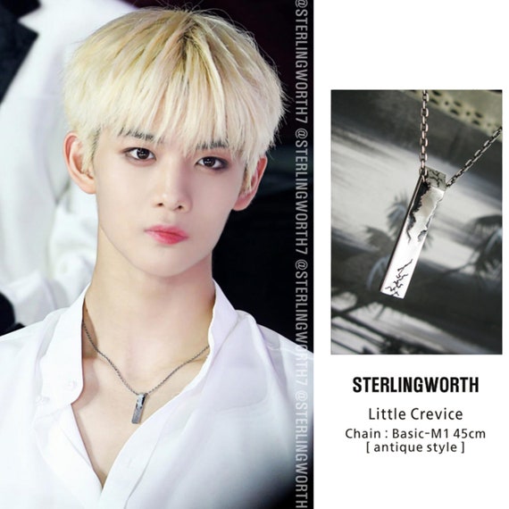 Little Crevice, Sterlingworth, Pendant Necklace, Kpop