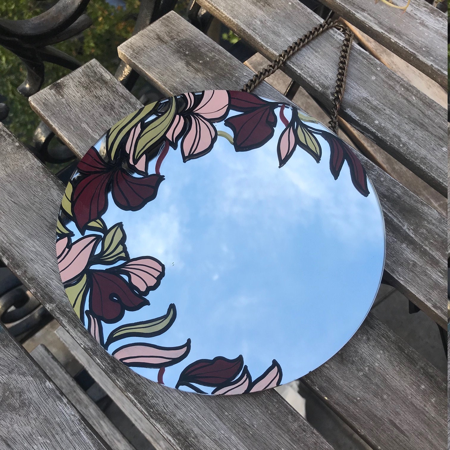 Petit Miroir avec Chaînette 2