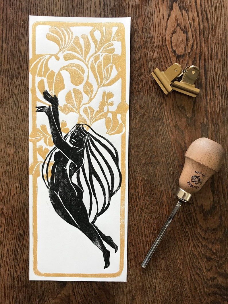 Wind Silhouette Logravure