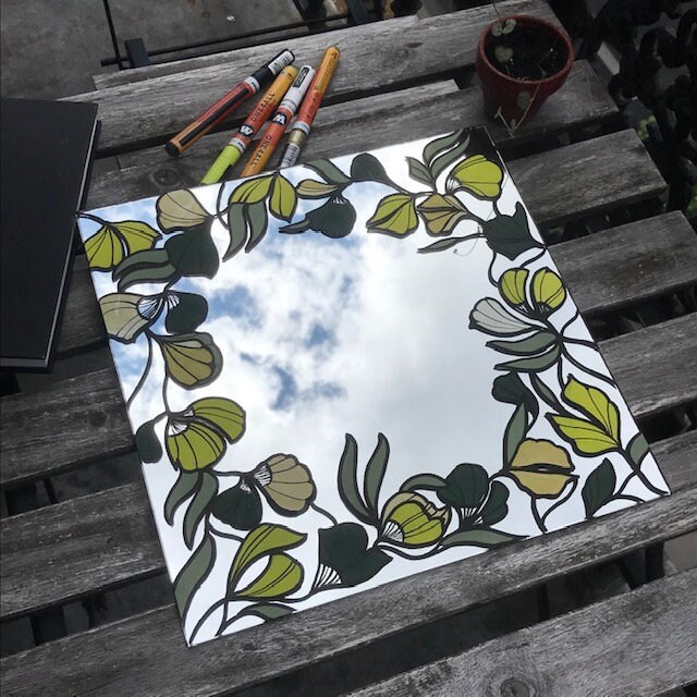 Miroir Fleuri