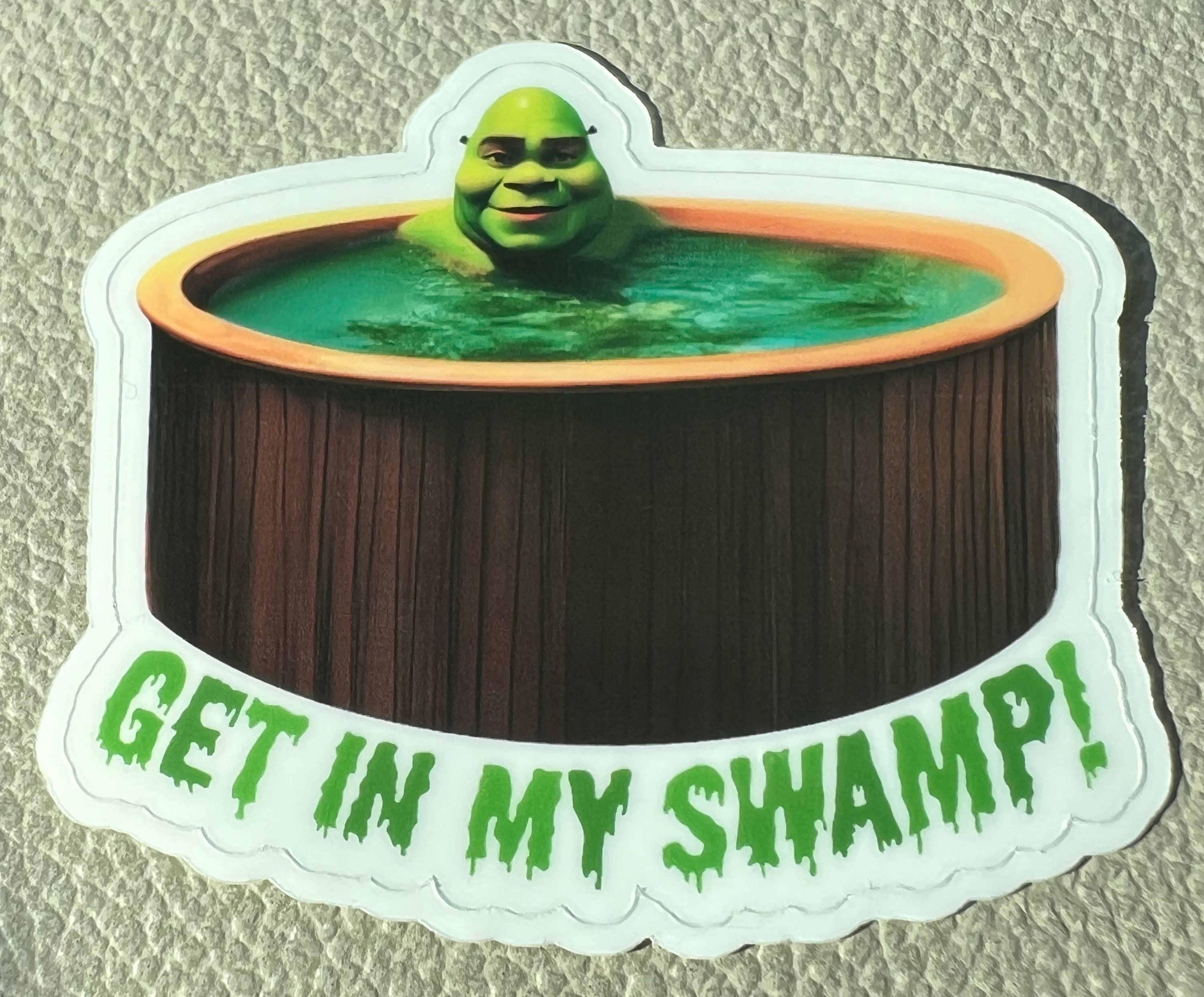  Shrek Yikes Face Sticker - Sticker Graphic - Auto