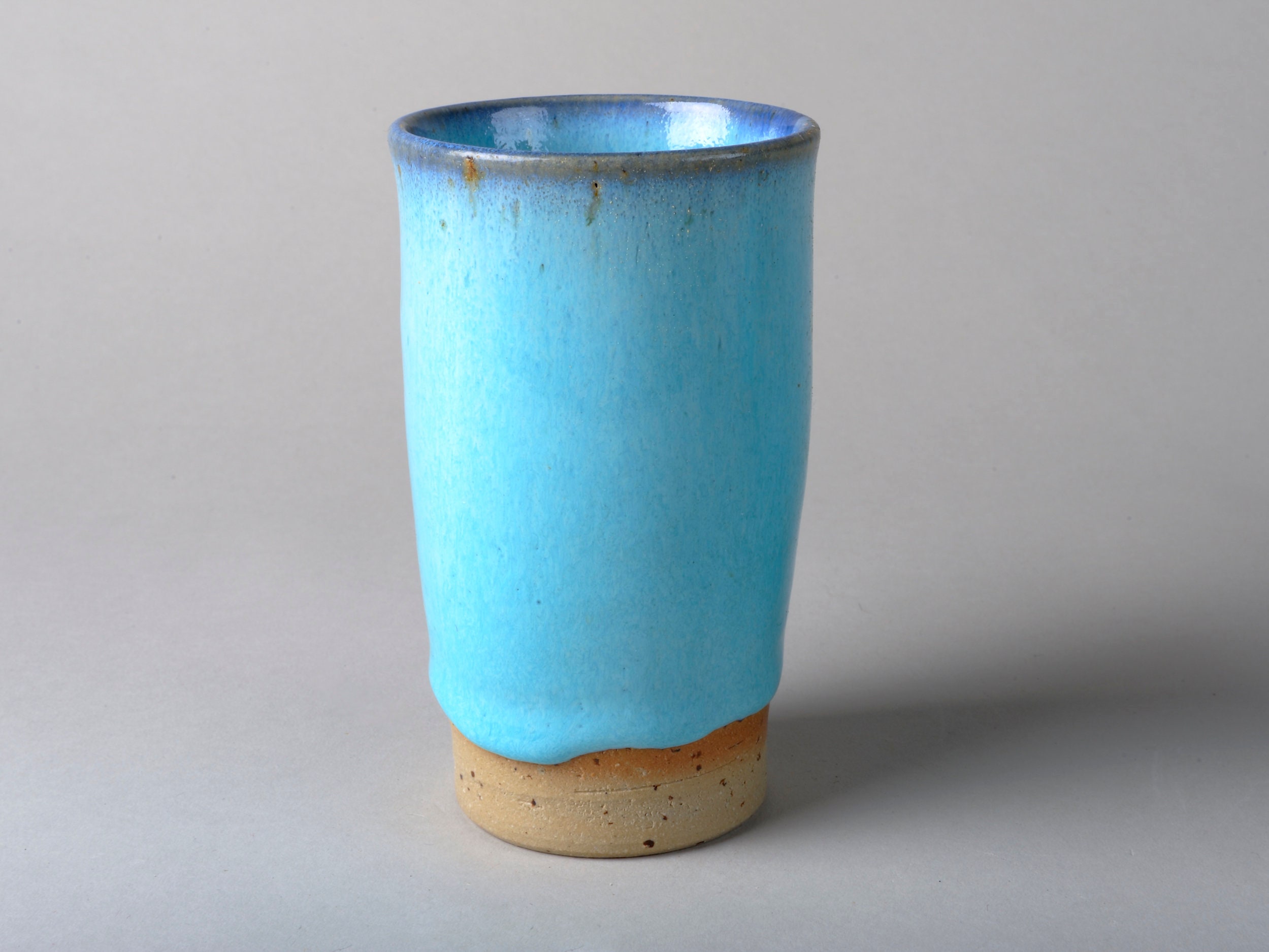 Tasse en Céramique Turquoise, Yunomi, Tasse, Bol à Thé, Tasse Tourné La Main, Tour de Potier, Fait G