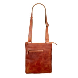 Genuine Leather Shoulder Bag, Messenger Leather Bag, Handmade Crossbody Bag, Vintage Everyday Bag, Medium Bag, Unisex Leather Purse