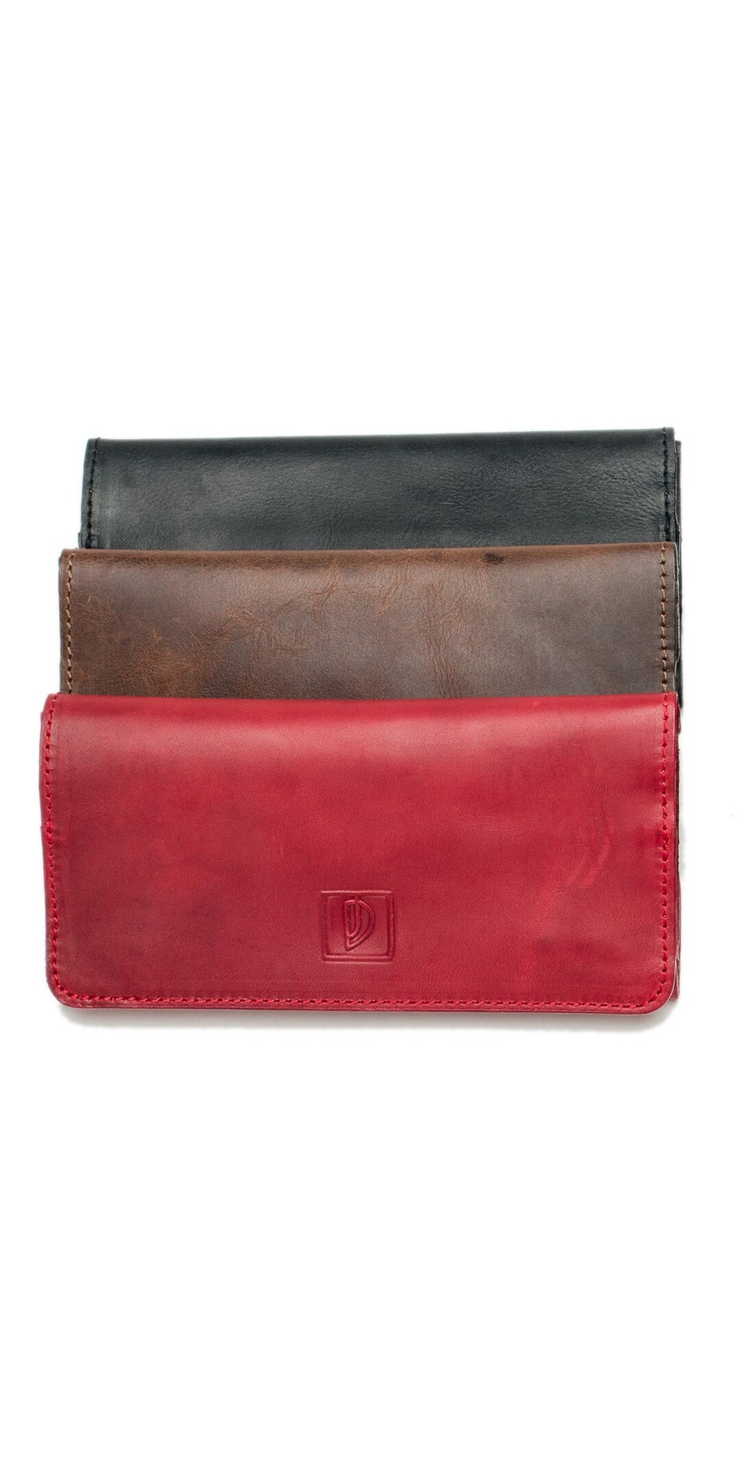 Tobacco leather structured tote