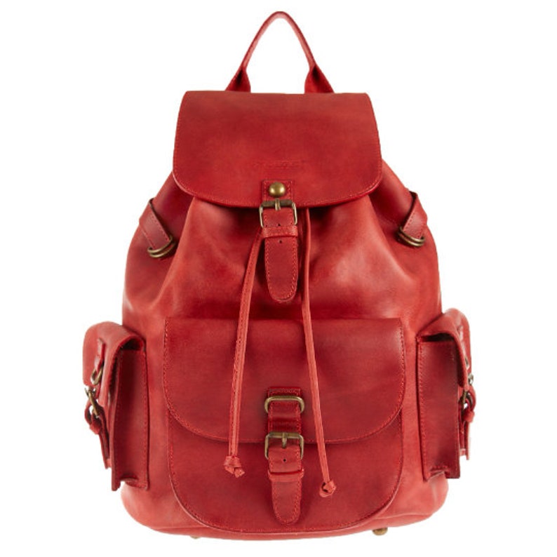 Leather Handmade Backpack, Extra Large Leather Bag, Genuine Leather