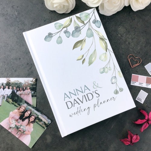 Personalised Wedding Planner Book | Little White Book | Pre Order – Forget Me Not Journals - View #8