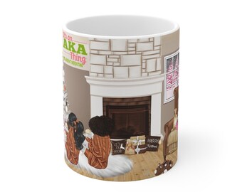 AKA Christmas Mug 11oz