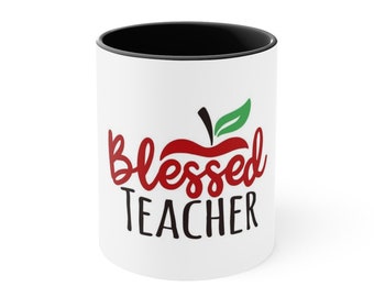 Blessed Teacher Coffee Mug, 11oz
