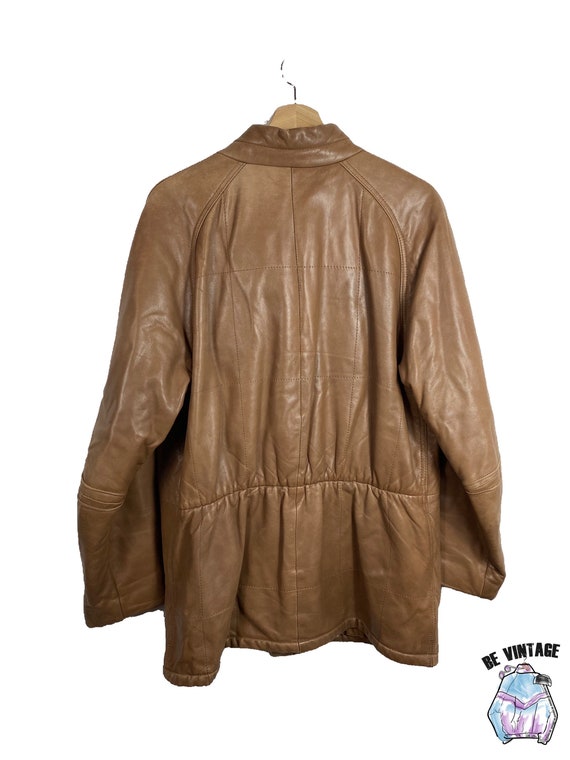 Vintage Leather Jacket / Lederjacke / 80s / 90s - image 3