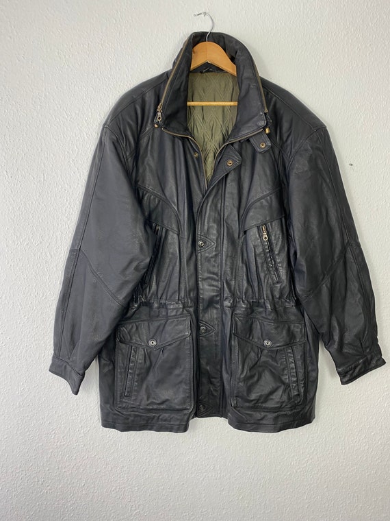 Vintage Lederjacke / Leather Jacket / 80s / 90s - image 1