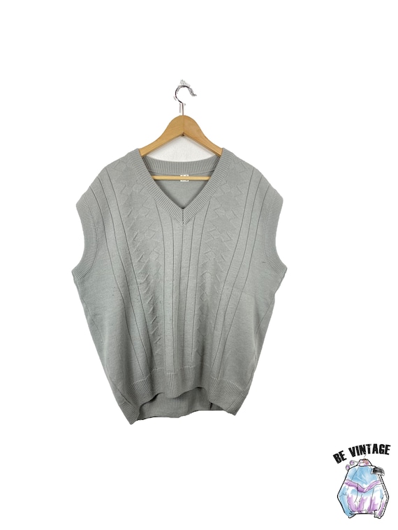 Mens vintage cheap sweater vest