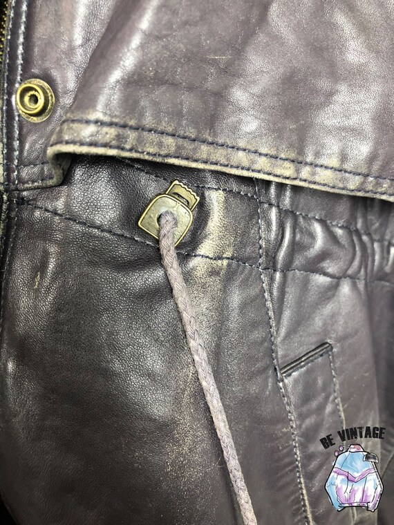Vintage Leather Jacket / Lederjacke / 80s / 90s - image 4