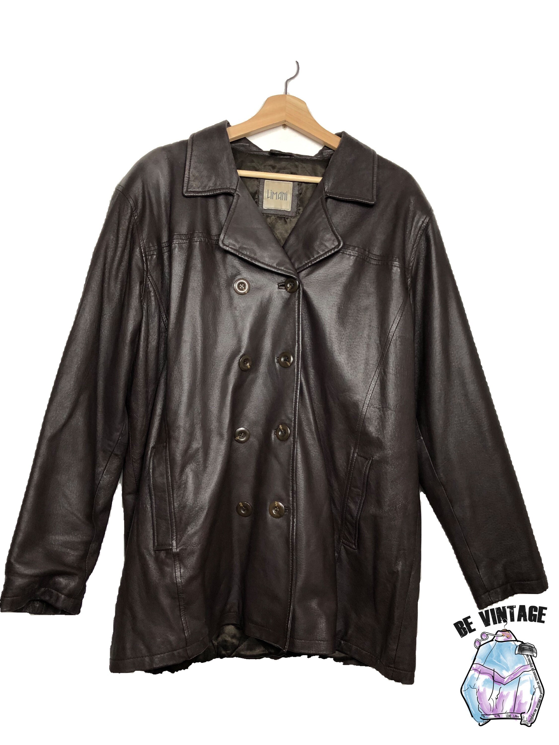 Vintage Leather Jacket / Leather Jacket / 80s / 90s