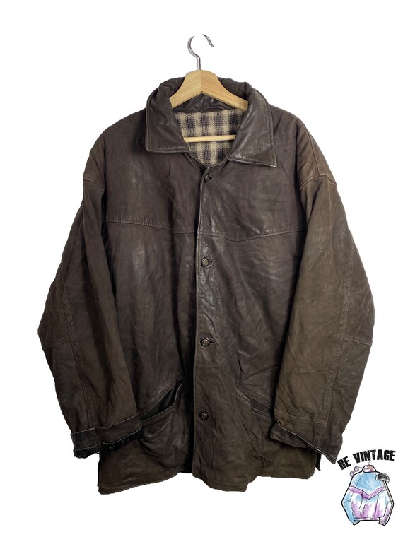 Etsy vintage deals leather jacket