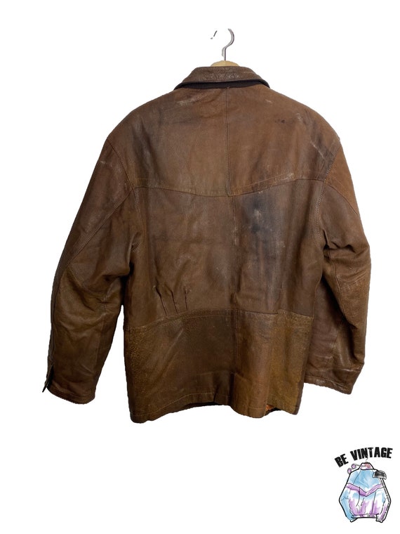 Vintage Veste en cuir Veste en cuir Annees 80 90