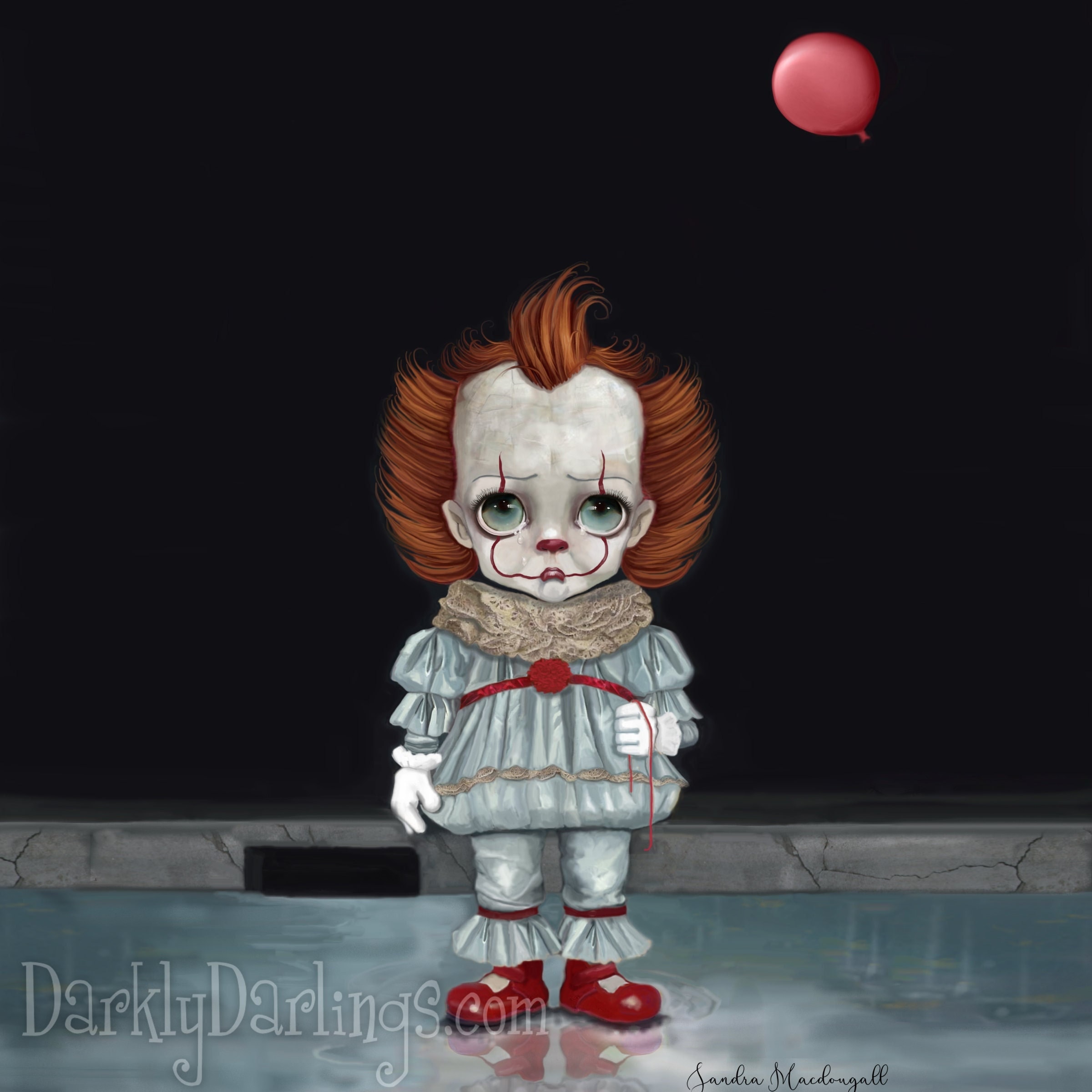 Pennywise it Print / Stephen King Fan Art - Etsy