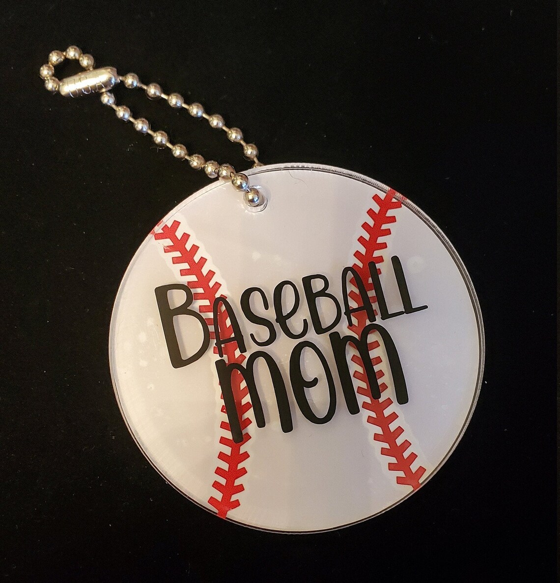 Baseball Mom Keychain Personalized Etsy Canada