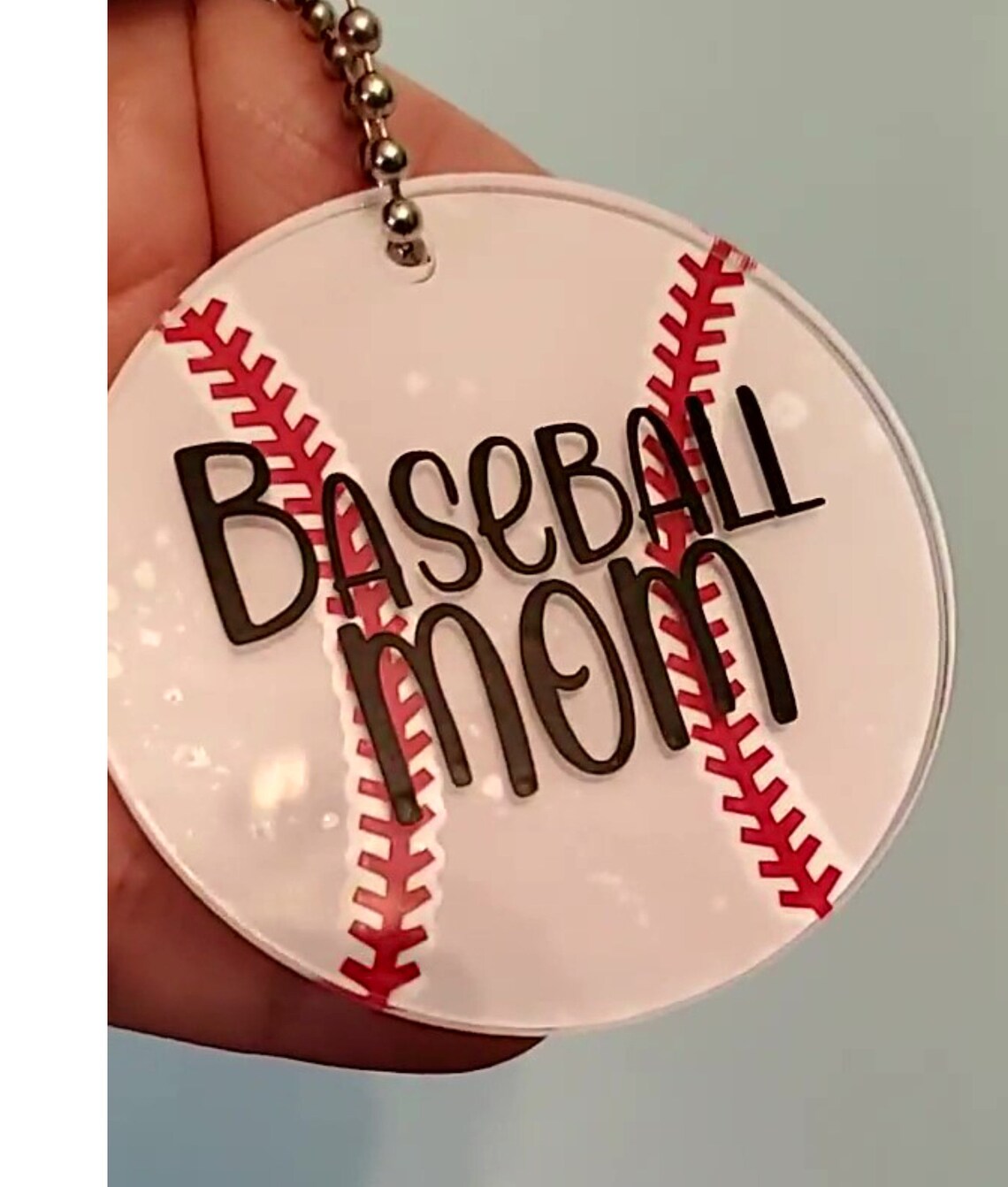 Baseball Mom Keychain Personalized Etsy Canada