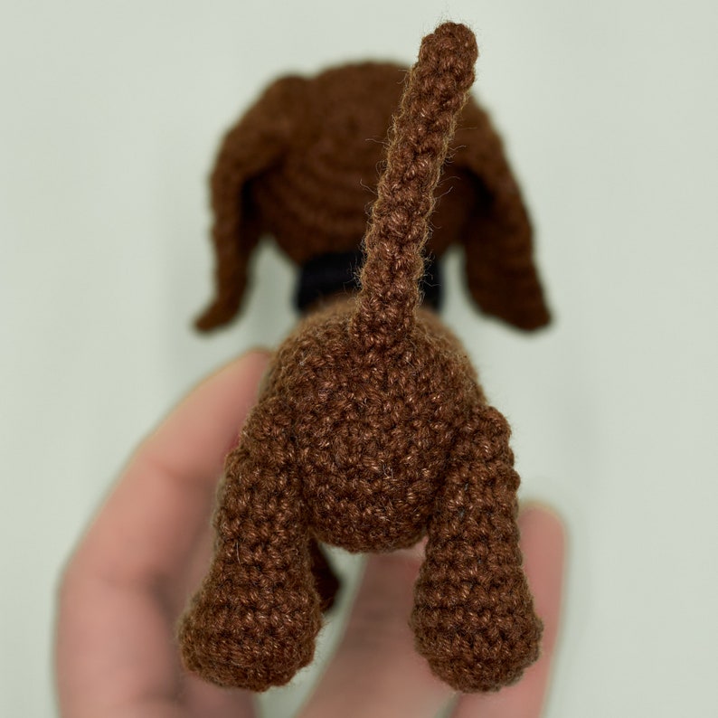 Dackel Amigurumi Häkelanleitung Hund Amigurumi häkeln Anleitung Dackel Spielzeug Anleitung Hund Häkelanleitung Pdf Handgemachte Wursthund image 7