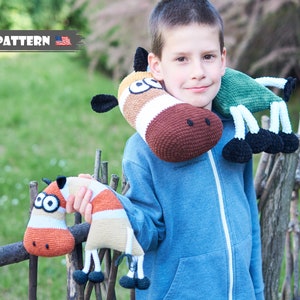 PDF Pattern: Crochet Zebra Neck Pillow. Amigurumi Travel Cushion. Pillow for traveling (English tutorial)