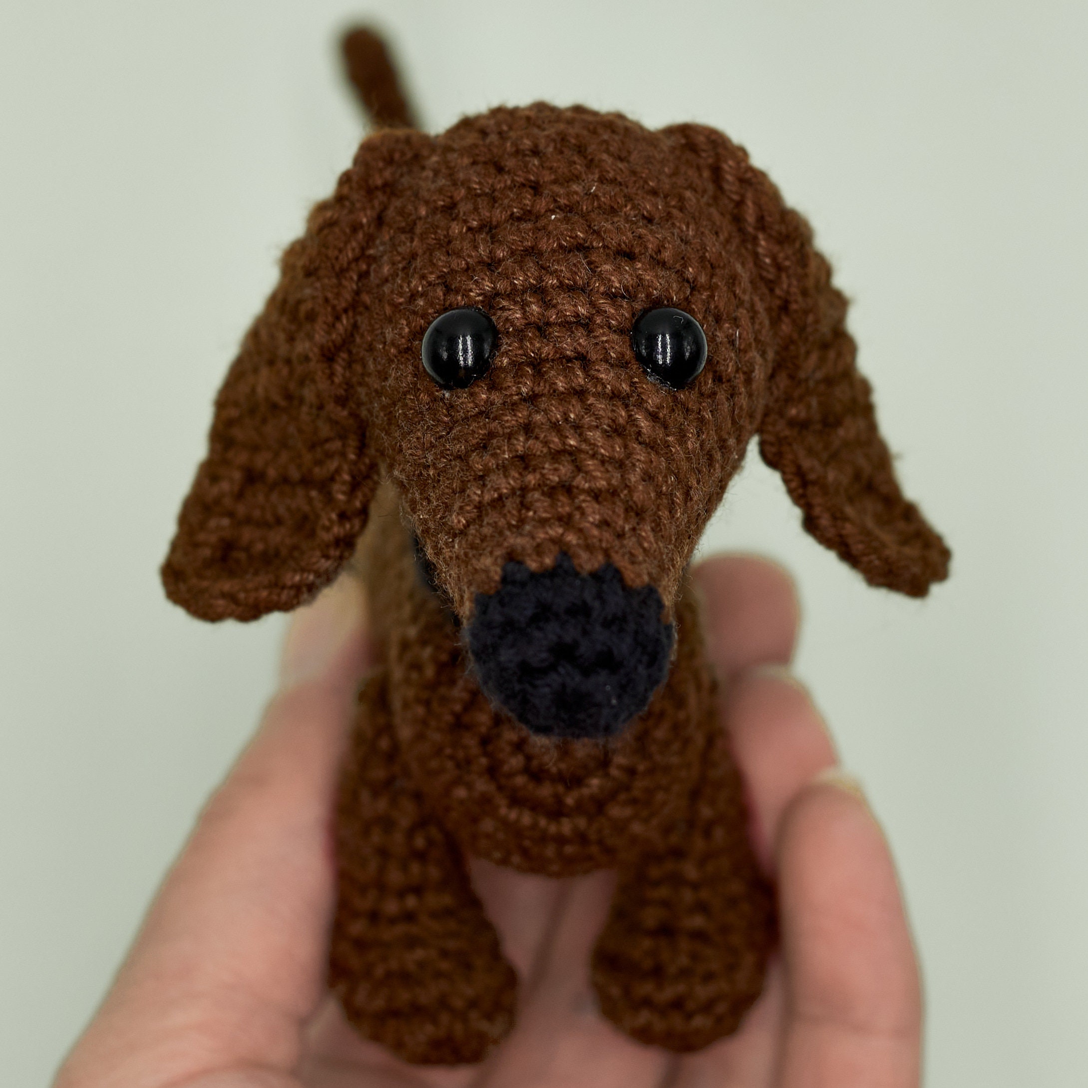 Dachshund Amigurumi Crochet PATTERN Dog Amigurumi Pattern Etsy Australia