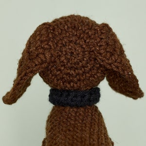 Dackel Amigurumi Häkelanleitung Hund Amigurumi häkeln Anleitung Dackel Spielzeug Anleitung Hund Häkelanleitung Pdf Handgemachte Wursthund image 9