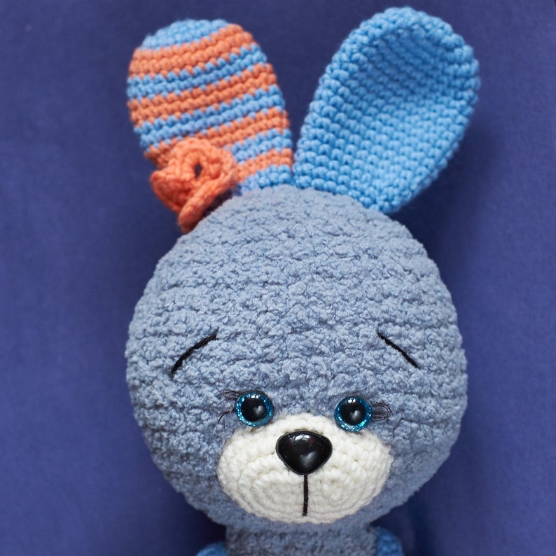 Crochet PATTERN easter bunny amigurumi pattern Crochet bunnies Toy hare crochet pattern Crochet hare amgurumi handmade hare plush bunny image 9