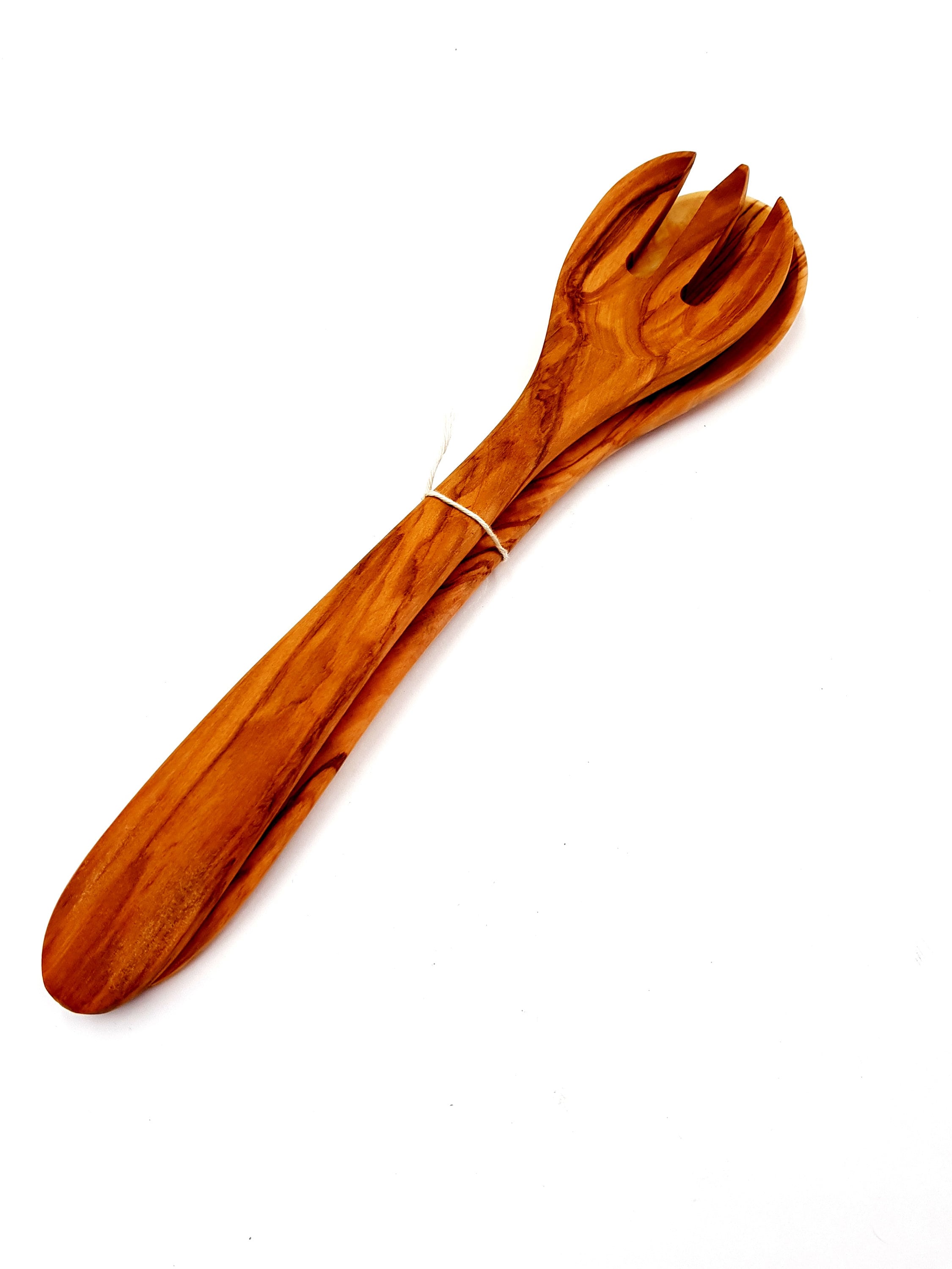 Set of Olive Spoon and Fork Etsy Denmark