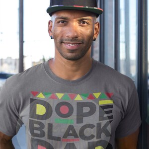Dope Black Dad SVG PNG