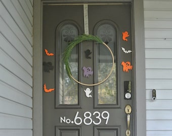 Magnetic Halloween Bats and Ghosts, Front door, Garage door, Mailbox Magnetic decorations