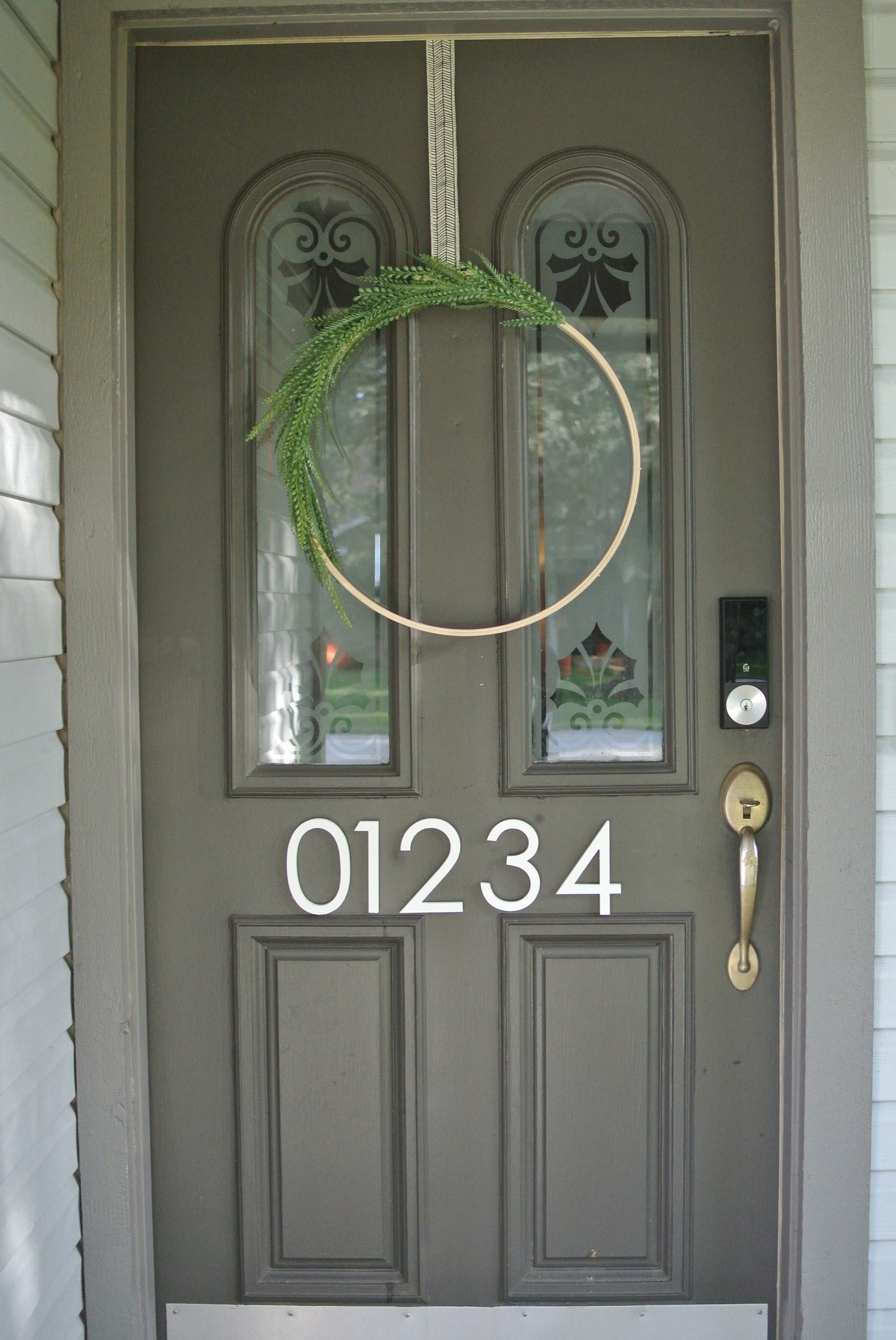 5in Modern House Numbers Etsy