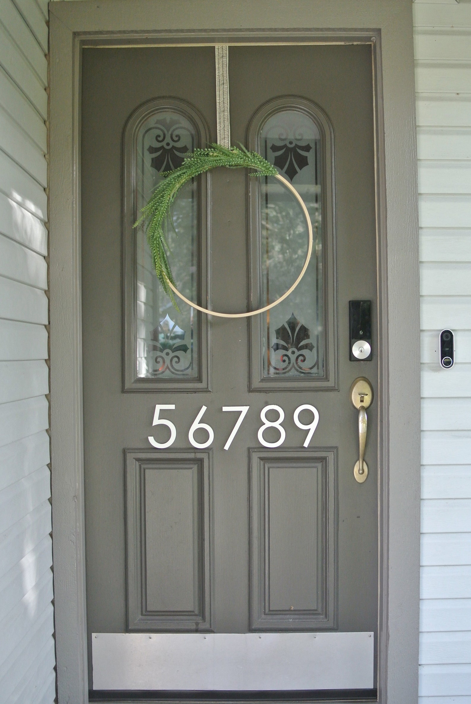 5in Modern House Numbers Etsy