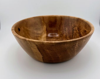 Handcrafted Sycamore Wood 7.5-inch Diameter Bowl