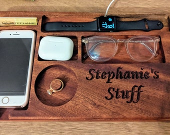 Handmade custom Vallet Tray
