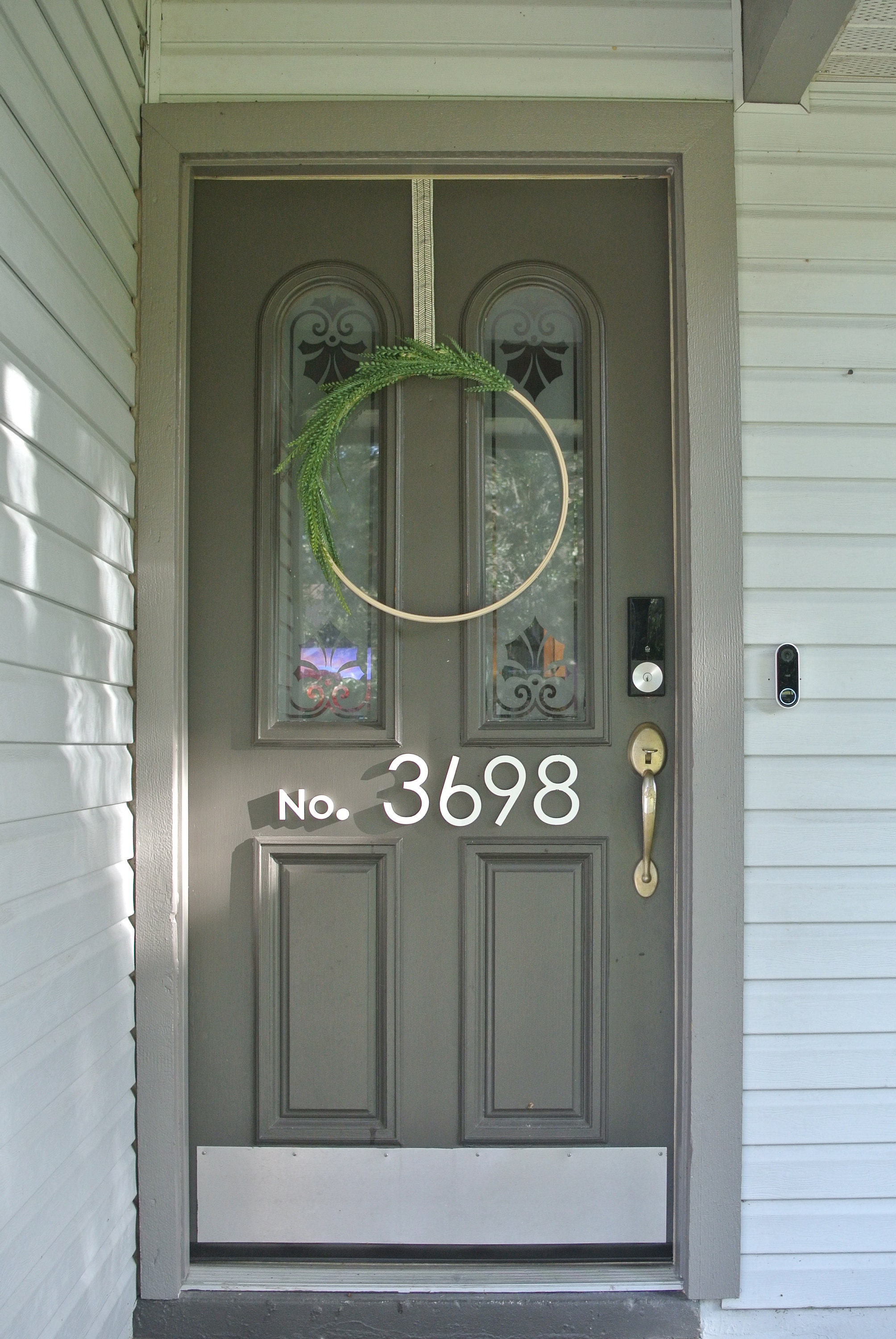 5in Modern House Numbers Etsy