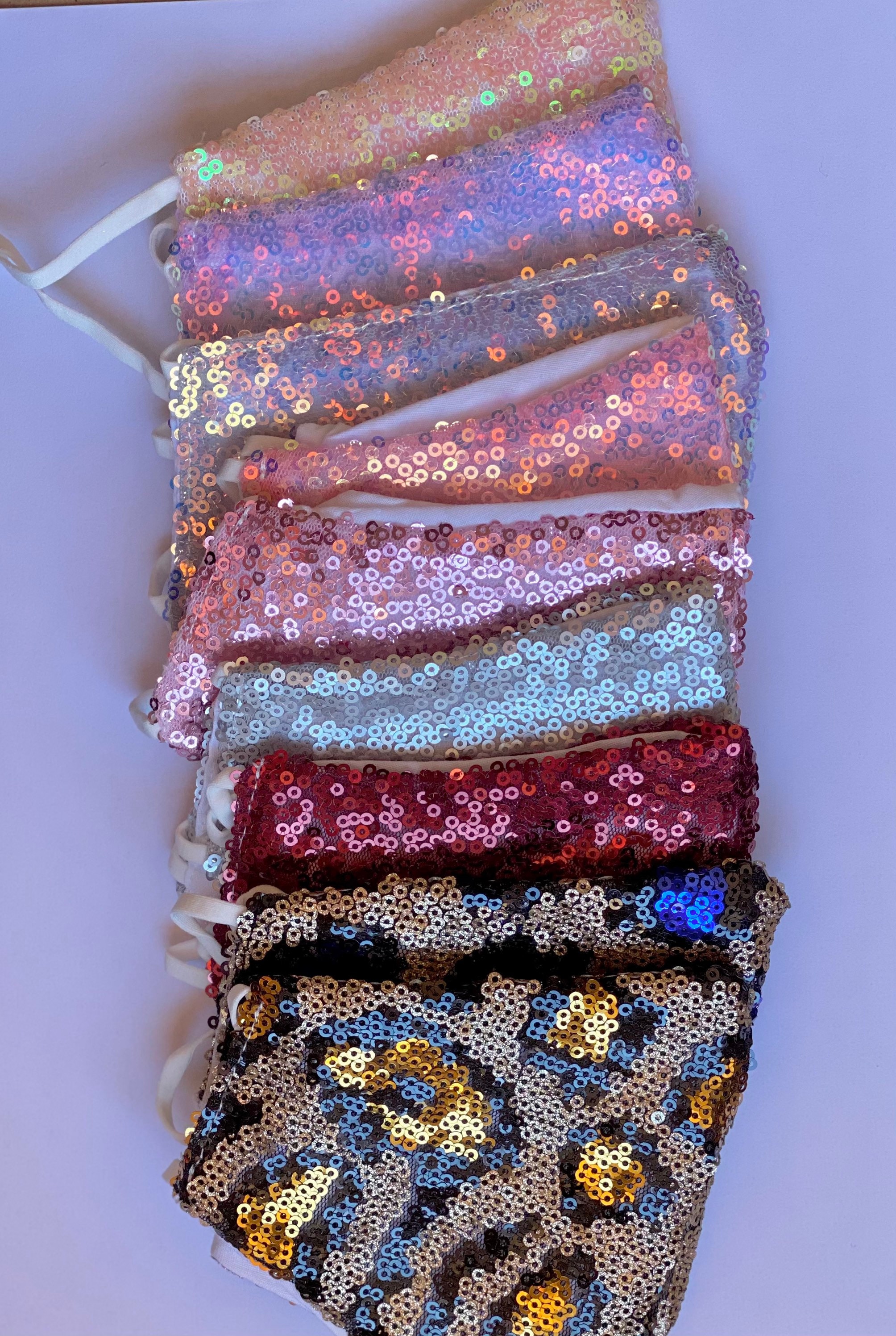Masque à Paillettes En Maille Métallique - Brillant, Or/Argent/Noir, Taille Unique Élastique, Pour Fête, Bal, Cosplay