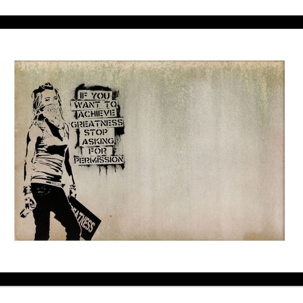 Banksy Wall Art Etsy UK