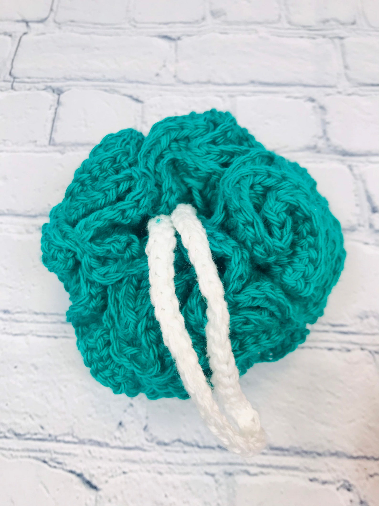 Shower Loofah Pouf Reusable 100 Cotton Loofah Exfoliating Etsy