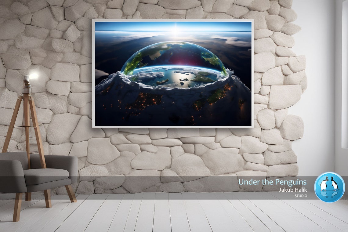 Flat Earth, Flat Earth Poster Printable, Flat Earth Poster,high Quality ...